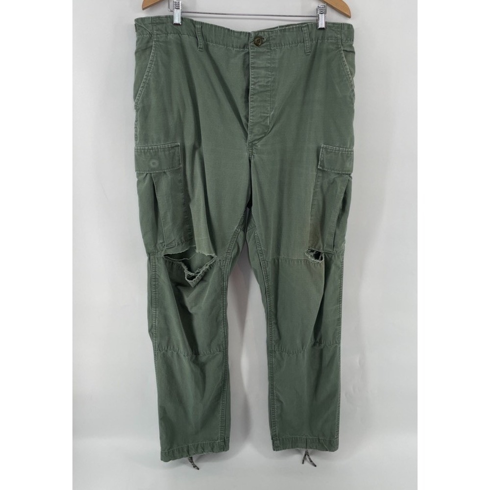 Vintage Propper‎ Ripstop Military Jungle Trouser Pants Men's M 38x33 Thrashed